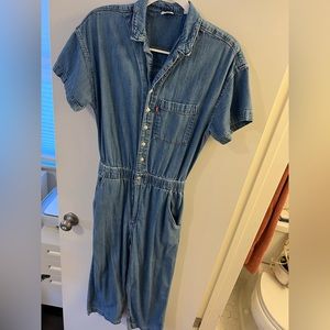 Levi’s Short Sleeve Heritage Denim Jumpsuit